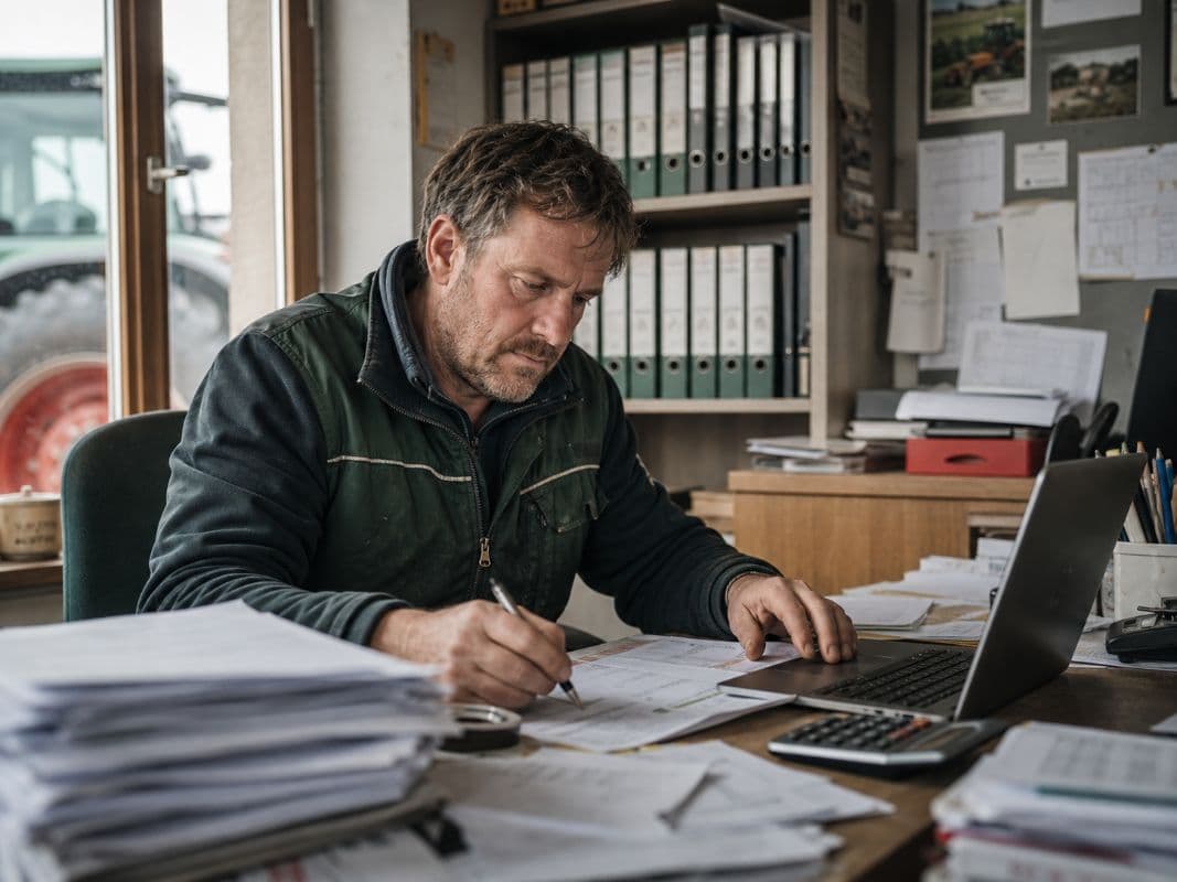 Titelbild: IT-Sicherheit auf dem Hof: Wie Landwirte sich mit KI vor Cyberangriffen schützen