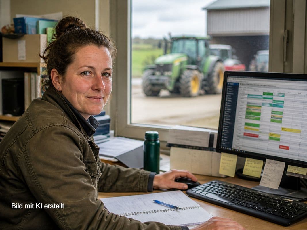 Titelbild: Zu viel auf einmal? Wie Landwirte mit KI Arbeitsplan und Aufgabenliste für die Woche erstellen
